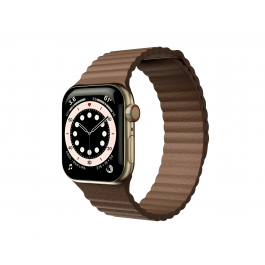 Next One Brown Leather Loop 42/44mm For Apple Watch