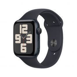 Apple Watch SE GPS 44mm Midnight with Midnight Sport Band - M/L
