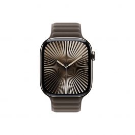 Apple Watch 46mm Magnetic Link:  Dark Taupe Magnetic Link - S/M