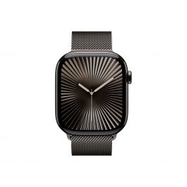 Apple Watch 46mm Milanese Loop:  Slate Milanese Loop - S/M