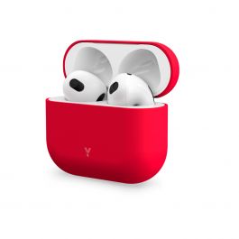 iSTYLE Silicone Cover za AirPods 3 - Red