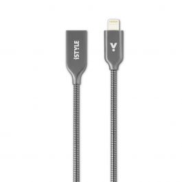 iSTYLE Lightning Metal Cable Adapter 1,2m