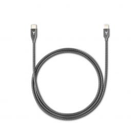 iSTYLE USB-C to Lightning Metal Cable 1,2m - space gray