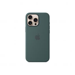 Apple iPhone 16 Pro Max Silicone Case with MagSafe - Lake Green (Seasonal)