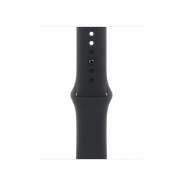 Apple Watch 42mm Sport Band:  Black Sport Band - M/L