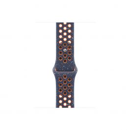 Apple Watch 46mm Nike Sport Band:  Blue Flame Nike Sport Band - M/L