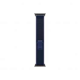 Apple Watch 49mm Loop:  Blue Trail Loop - S/M - Black Titanium Finish