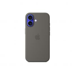 Apple iPhone 16 Silicone Case with MagSafe - Stone Gray
