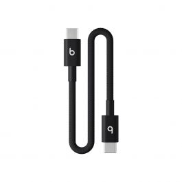 Beats USB-C to USB-C Woven Short Cable (20 cm) - Bolt Black