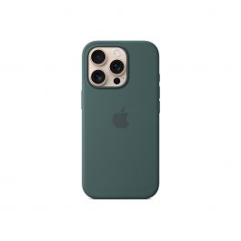 Apple iPhone 16 Pro Silicone Case with MagSafe - Lake Green (Seasonal)